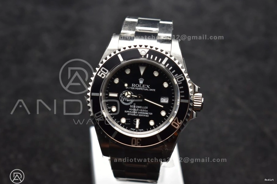 16600 Bracelet Best Polipetto Edition Octopus 1:1 Sea-Dweller SS A3135 BPF Dial on 0303